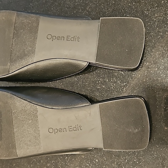 💕NORDSTROM OPEN EDIT💕 Kristin Pointed Toe Mule ~ Black 38 NWT - Picture 13 of 15